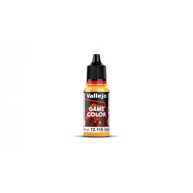 Game Color -  Sunset Orange VAL72110 18ml - Gifts for Geeks Leicester