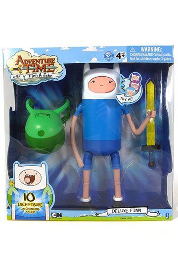 Adventure Time Deluxe Action Figure Finn 25 cm thumbnail