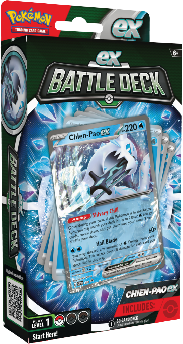 Pokemon Chien-Pao EX Battle Deck - Gifts for Geeks Leicester