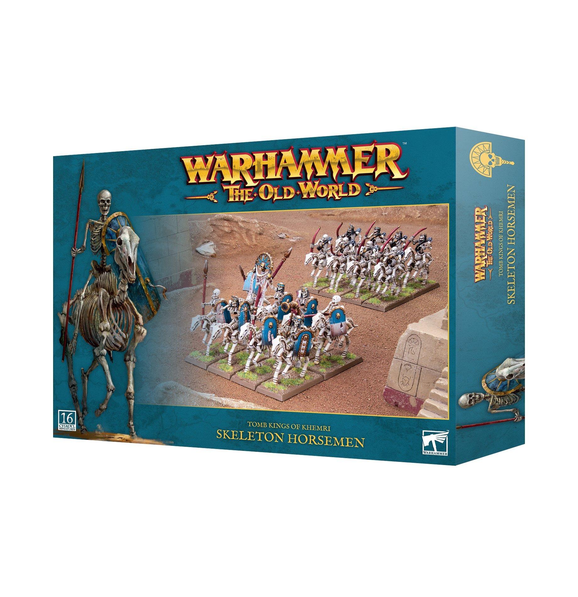 TOMB KINGS OF KHEMRI: SKELETON HORSEMEN - Gifts for Geeks Leicester