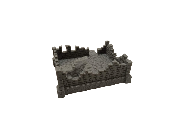 Ulvheim Ruined Brick House 3 Fantasy/Medieval Scenery thumbnail