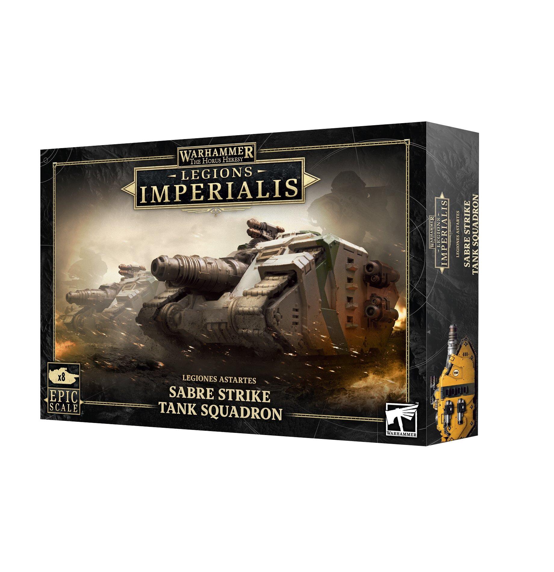 LEGIONS IMPERIALIS:  SABRE STRIKE TANK SQUADRON - Gifts for Geeks Leicester