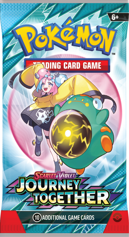 Pokemon Scarlet & Violet Journey Together: Booster Pack (10 Cards) - Gifts for Geeks Leicester