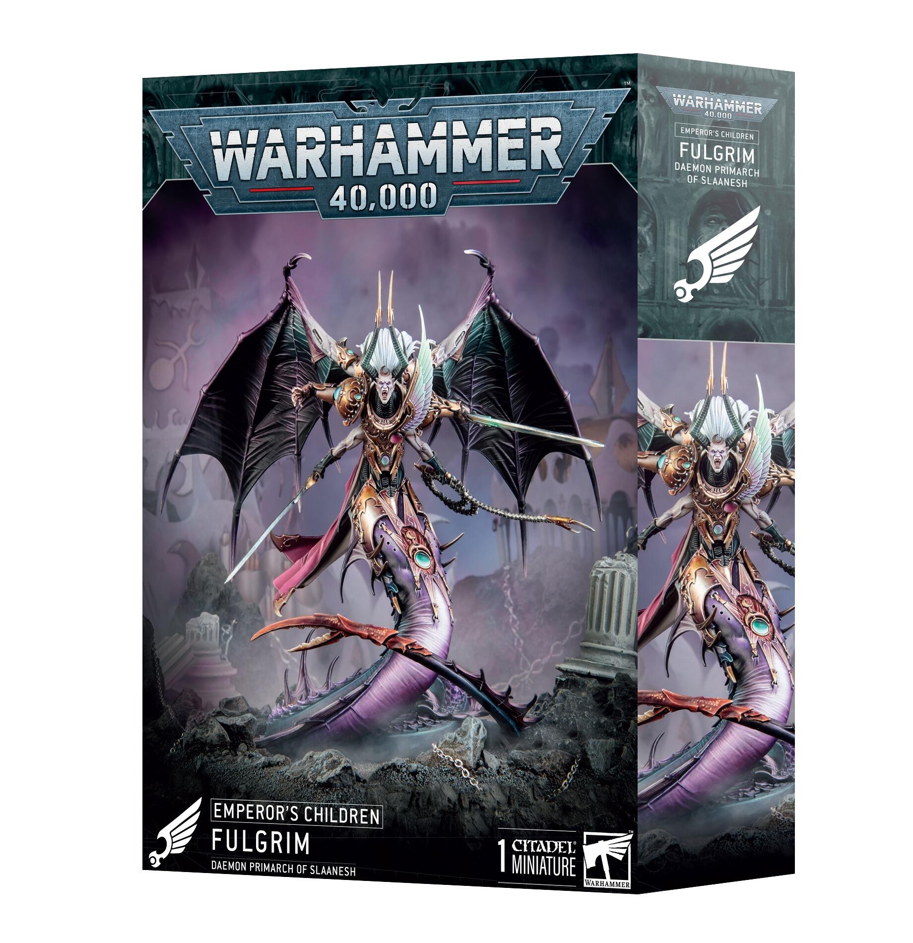 Warhammer 40k Chaos Space Marines Fulgrim Box Set - Gifts for Geeks Leicester