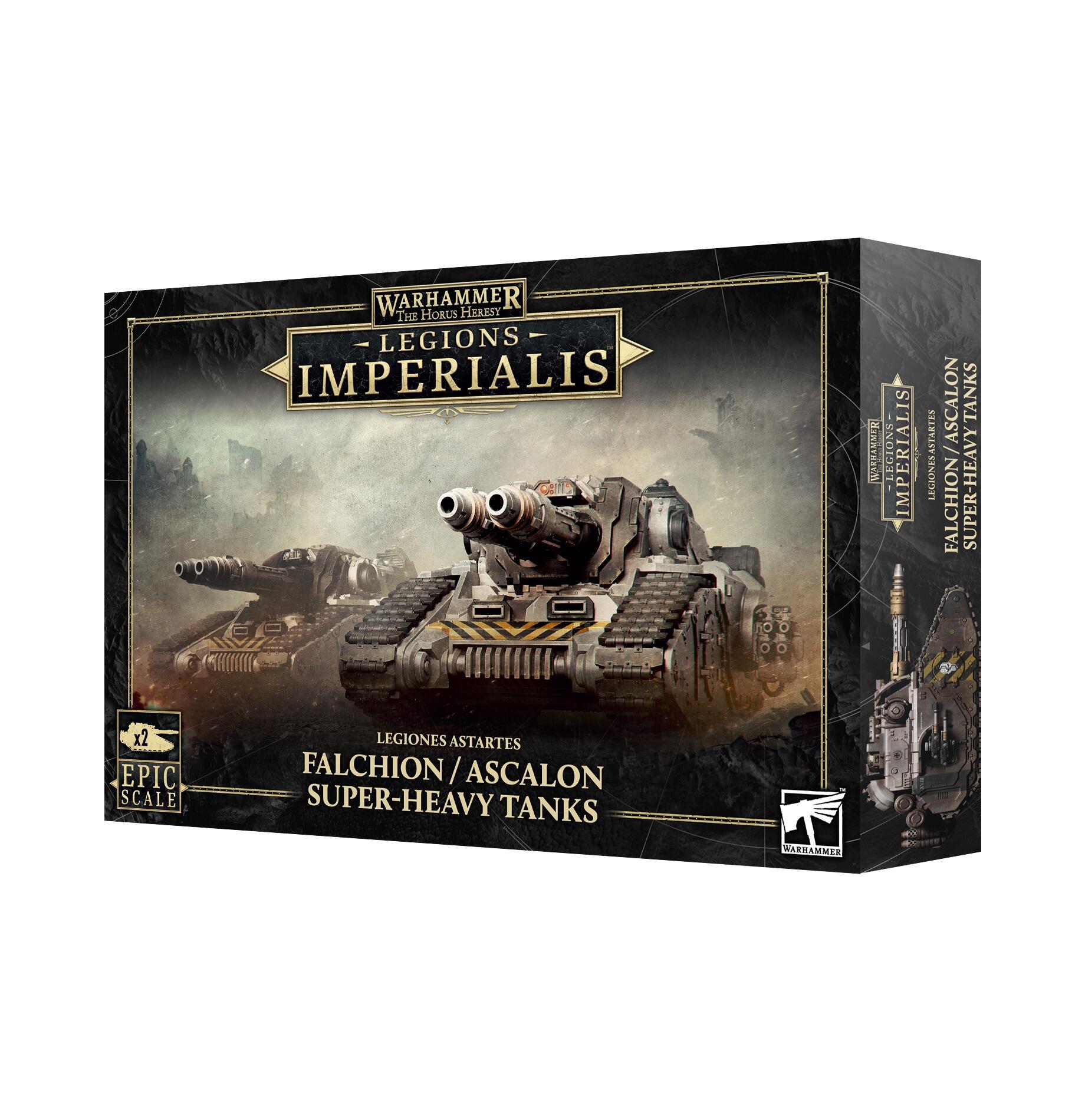 Legions Imperialis : Legiones Astartes Falchion Ascalon Super-Heavy Tanks - Gifts for Geeks Leicester