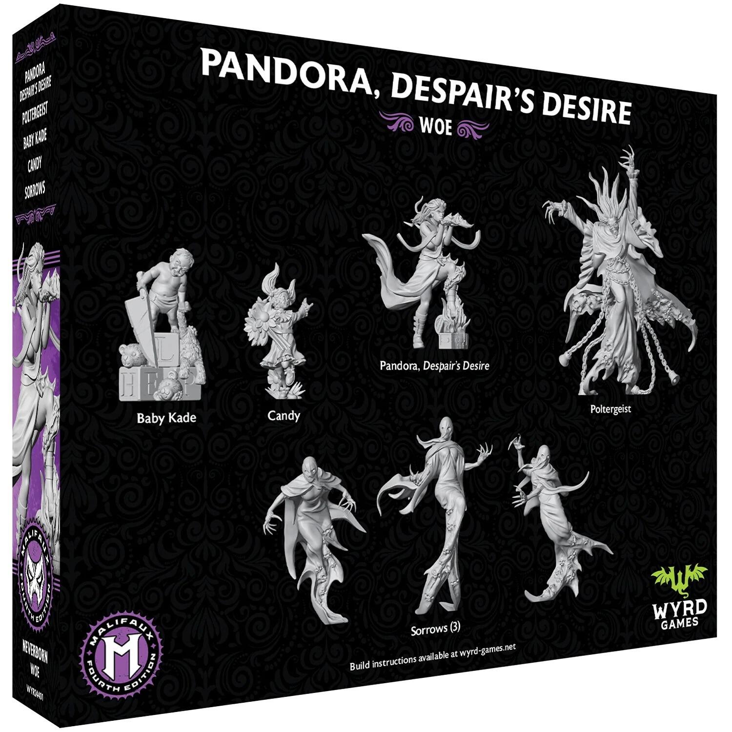 Pandora, Despair’s Desire - Malifaux 4th Edition - Gifts for Geeks Leicester