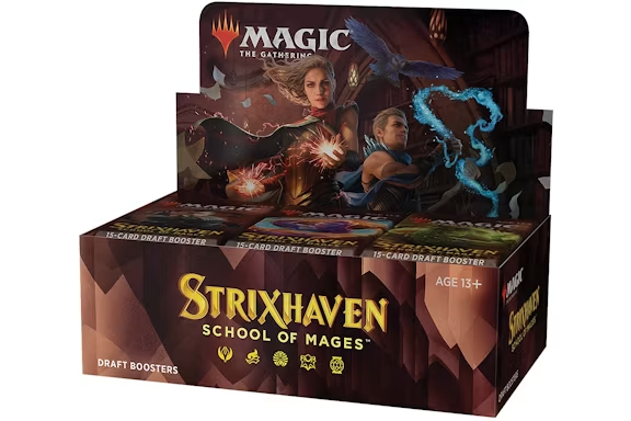 MTG: Strixhaven: School of Mages Draft booster box - Gifts for Geeks Leicester