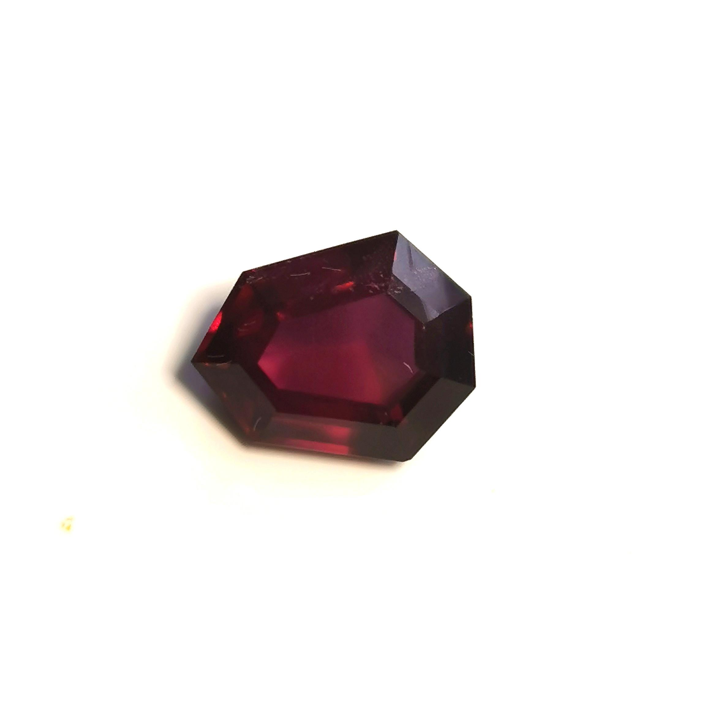 Pink Rhodolite Garnet 3.60 ct Fancy Cut