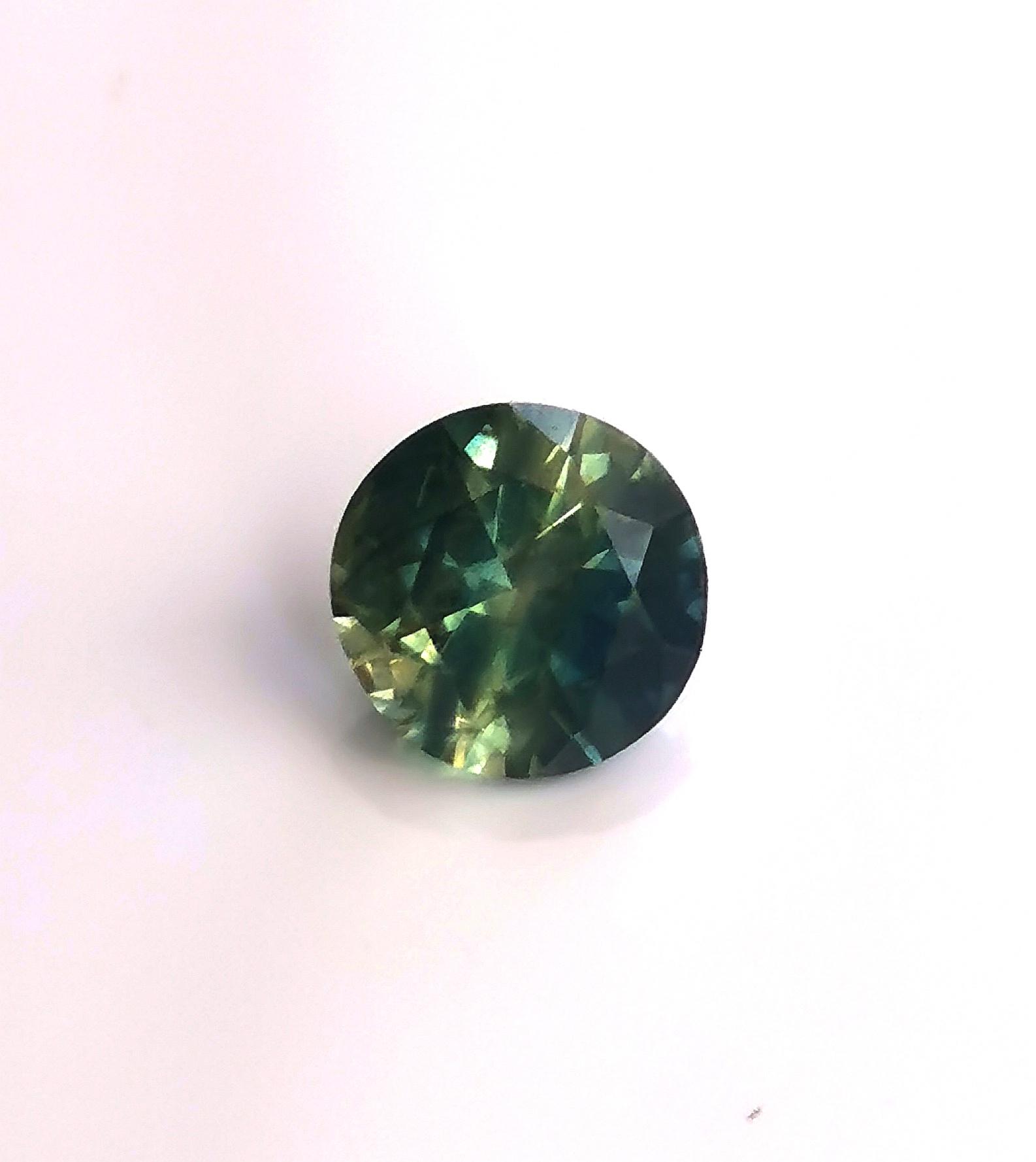 raw green sapphire