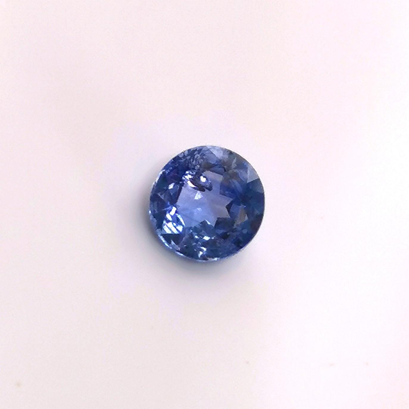 Sri Lankan Blue Sapphire 5.3mm Round Cut