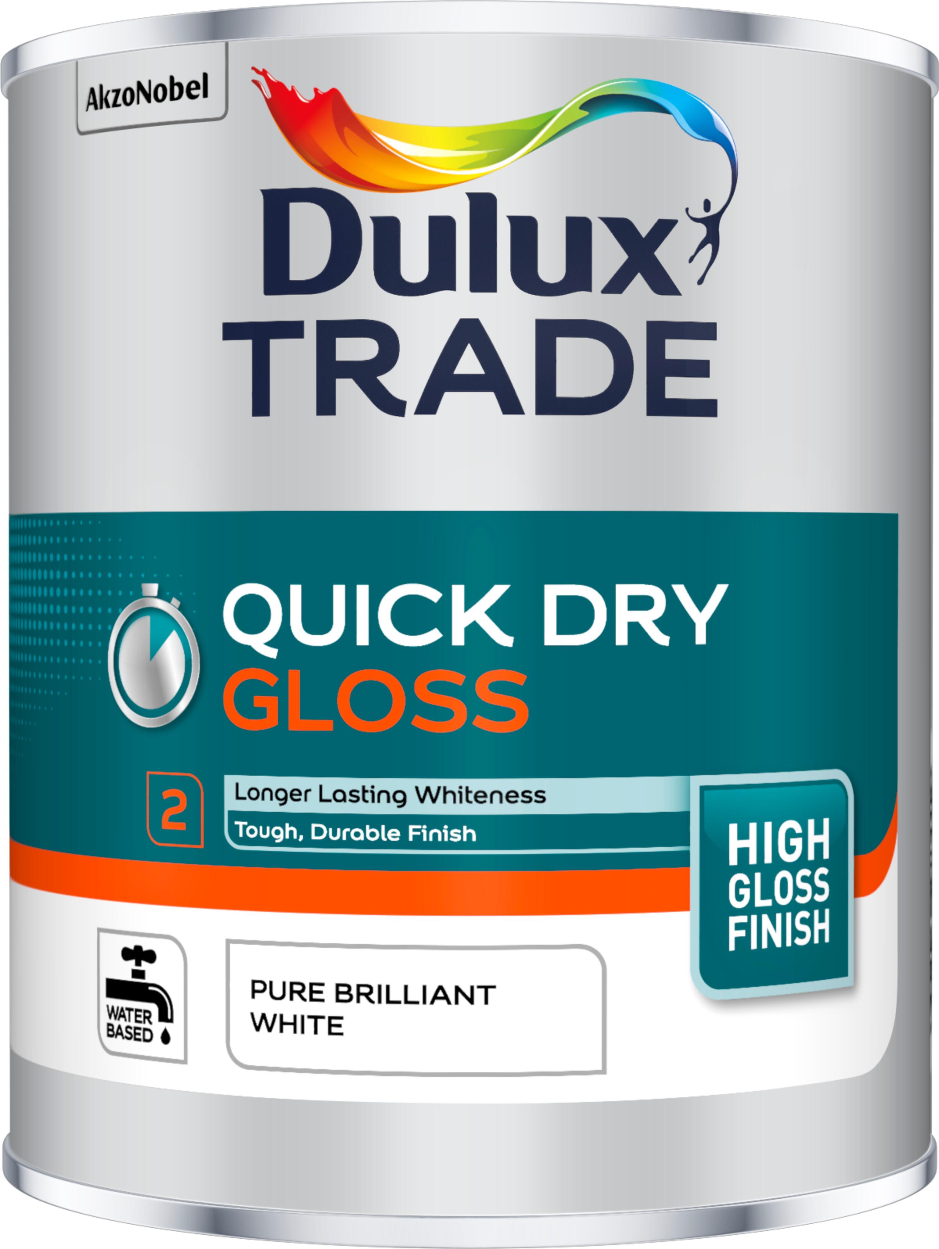 Dulux Quick Dry Gloss Pure Brilliant White