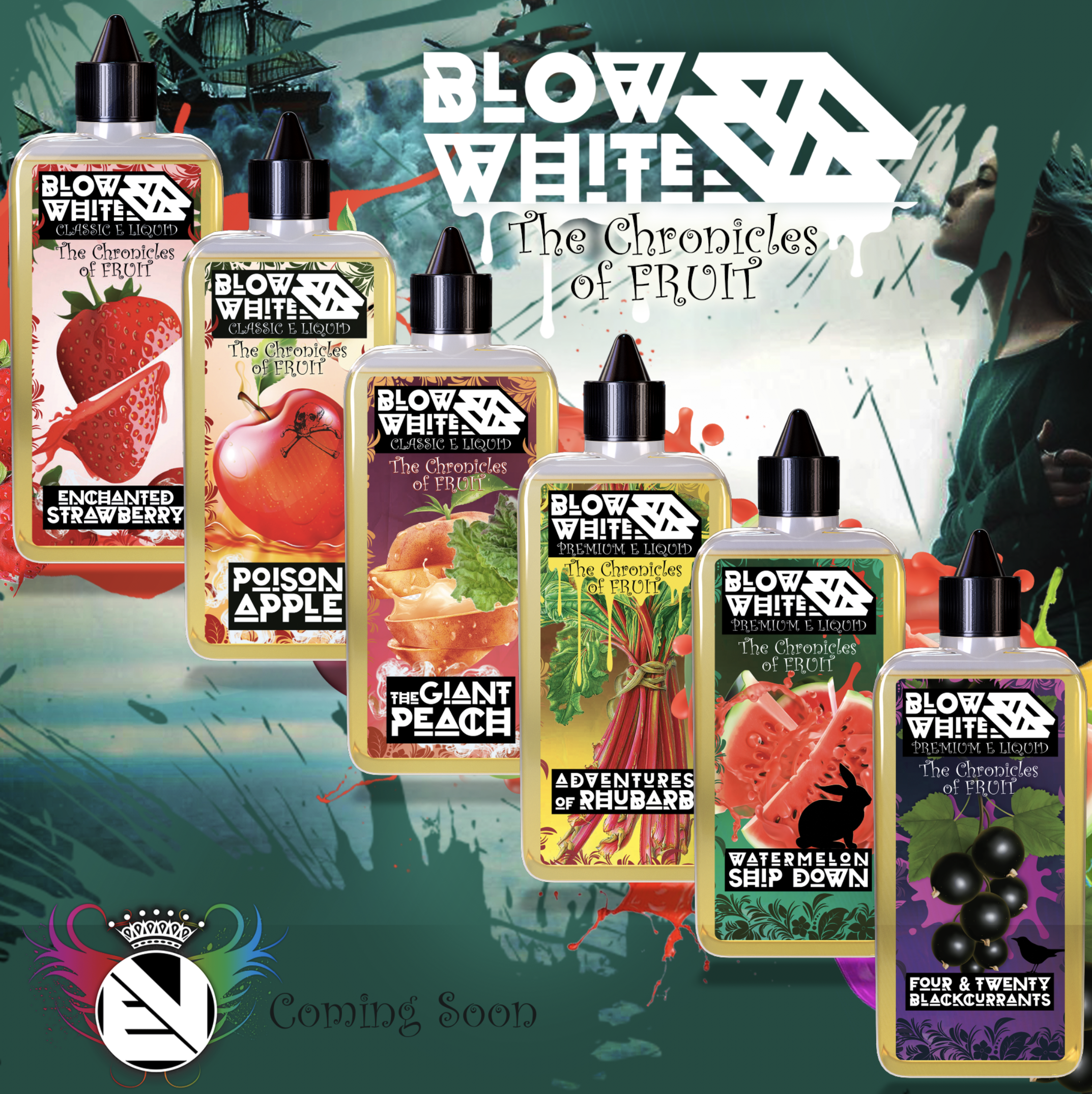 blow white vape juice Blow White Vape Liquid | Shortfills & Nic Salts main image 0