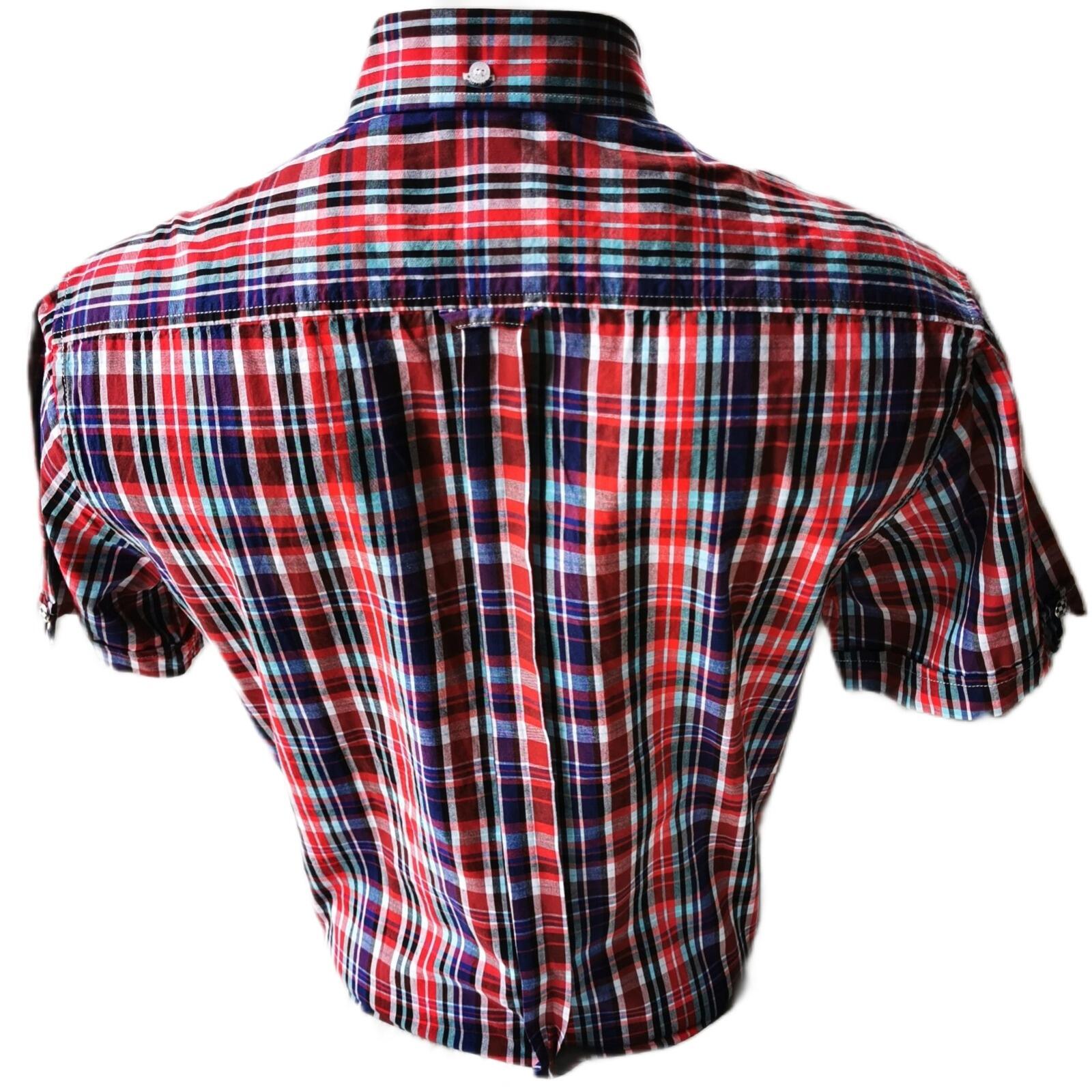 Warrior Vintage Button Down Check Shirts Morwell - Only £26.95