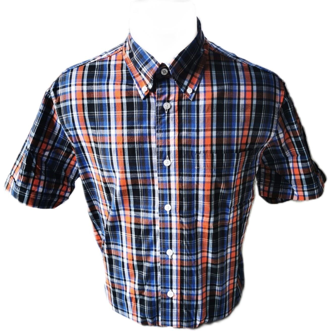 Warrior Vintage Button Down Check Shirt Dekker - Only £26.95