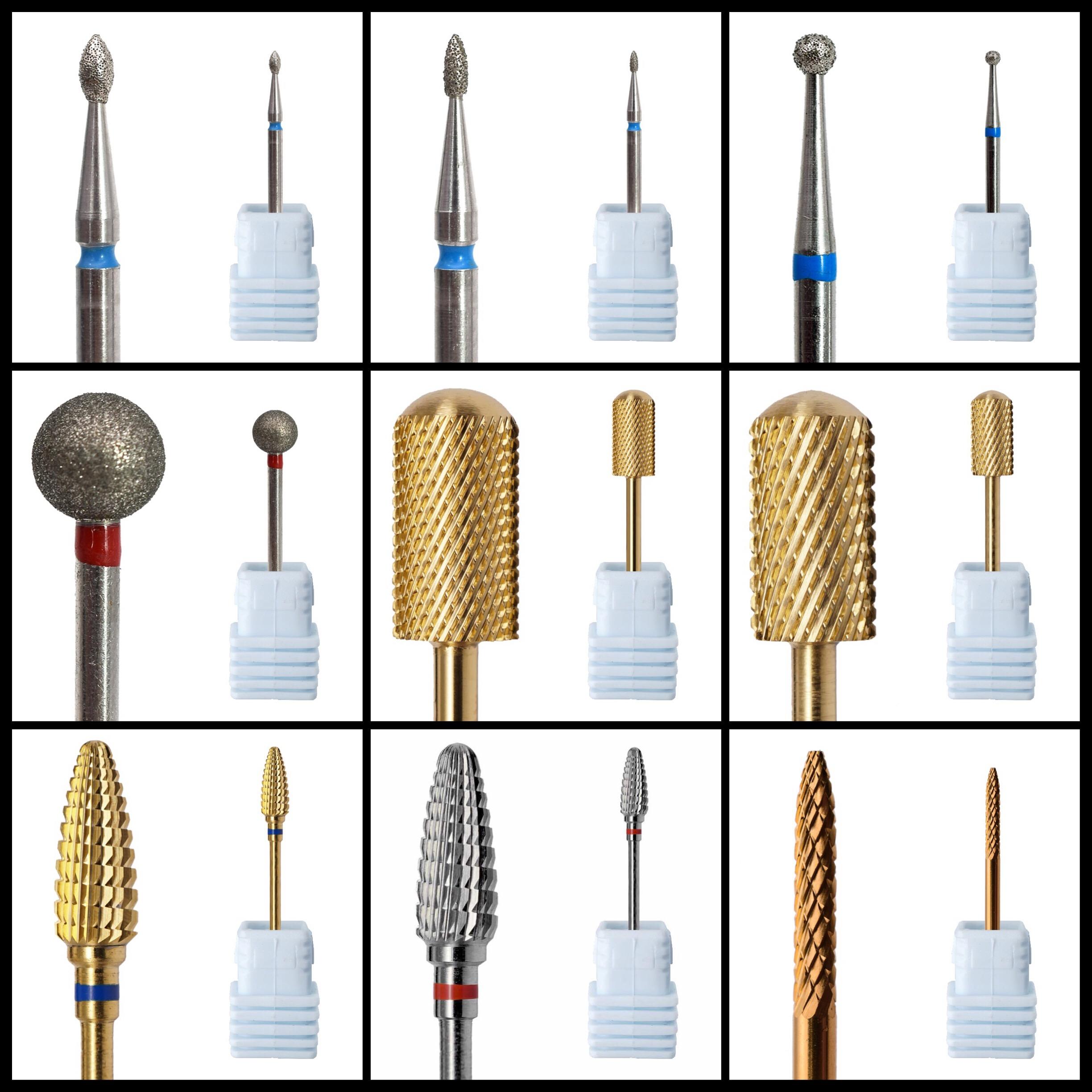 various e file drill bits