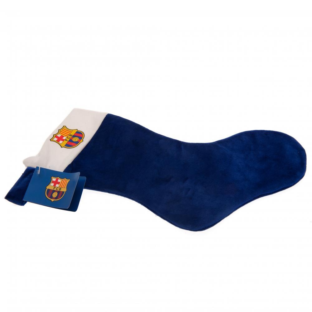 F.C Barcelona Supersoft Christmas Stocking