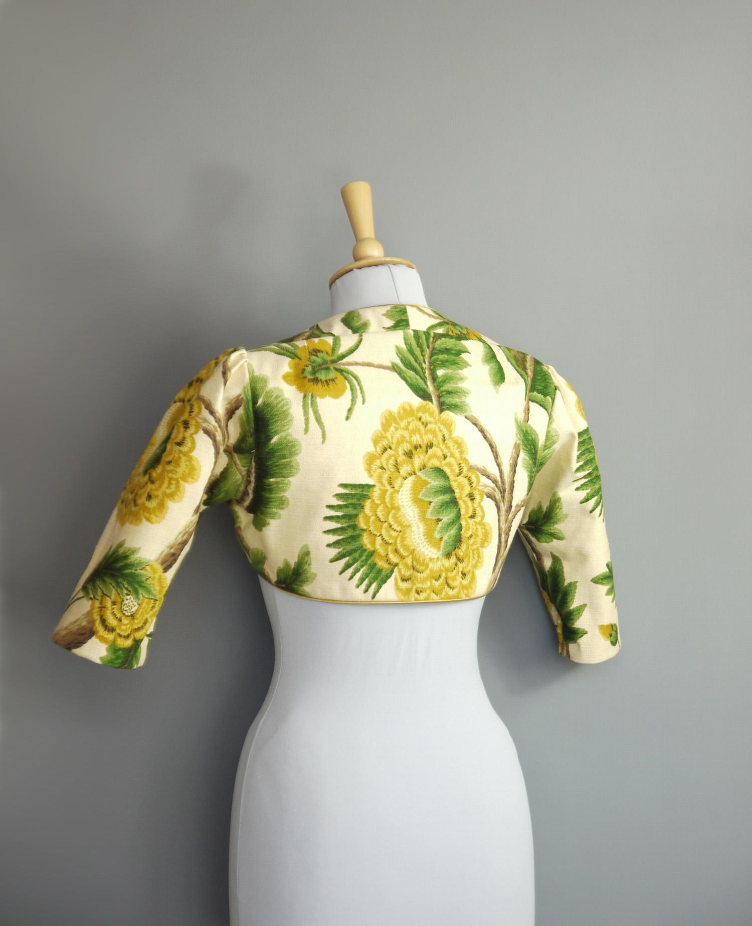 Jade green bolero outlet jacket