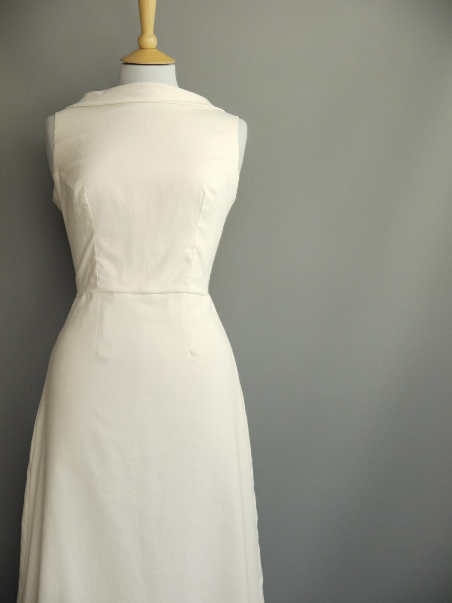 Betty Wedding Gown in Ivory Velvet