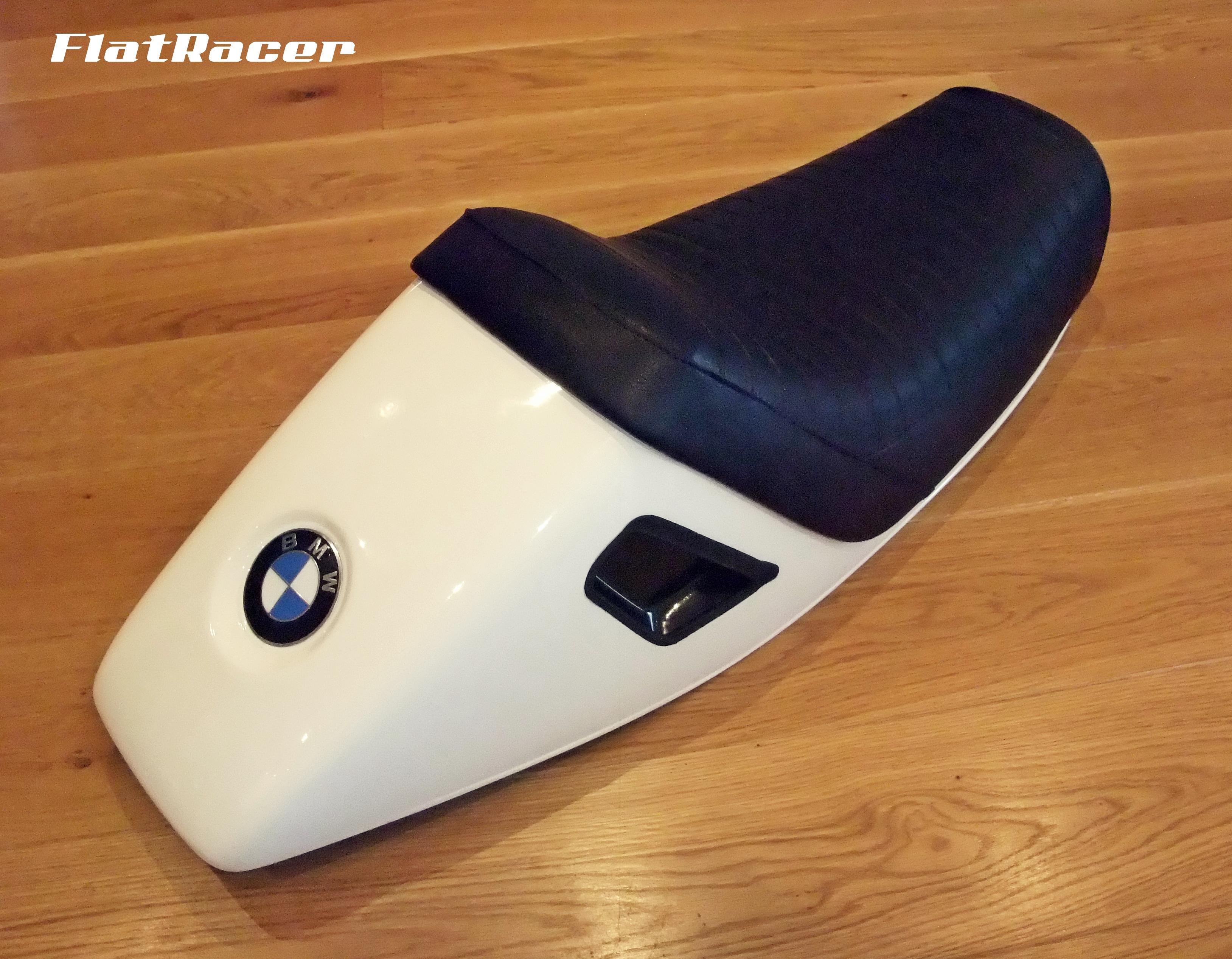 BMW R100 RS 3/4 Solo seat vinyl seat cover - 1978 Motorsport BLUE