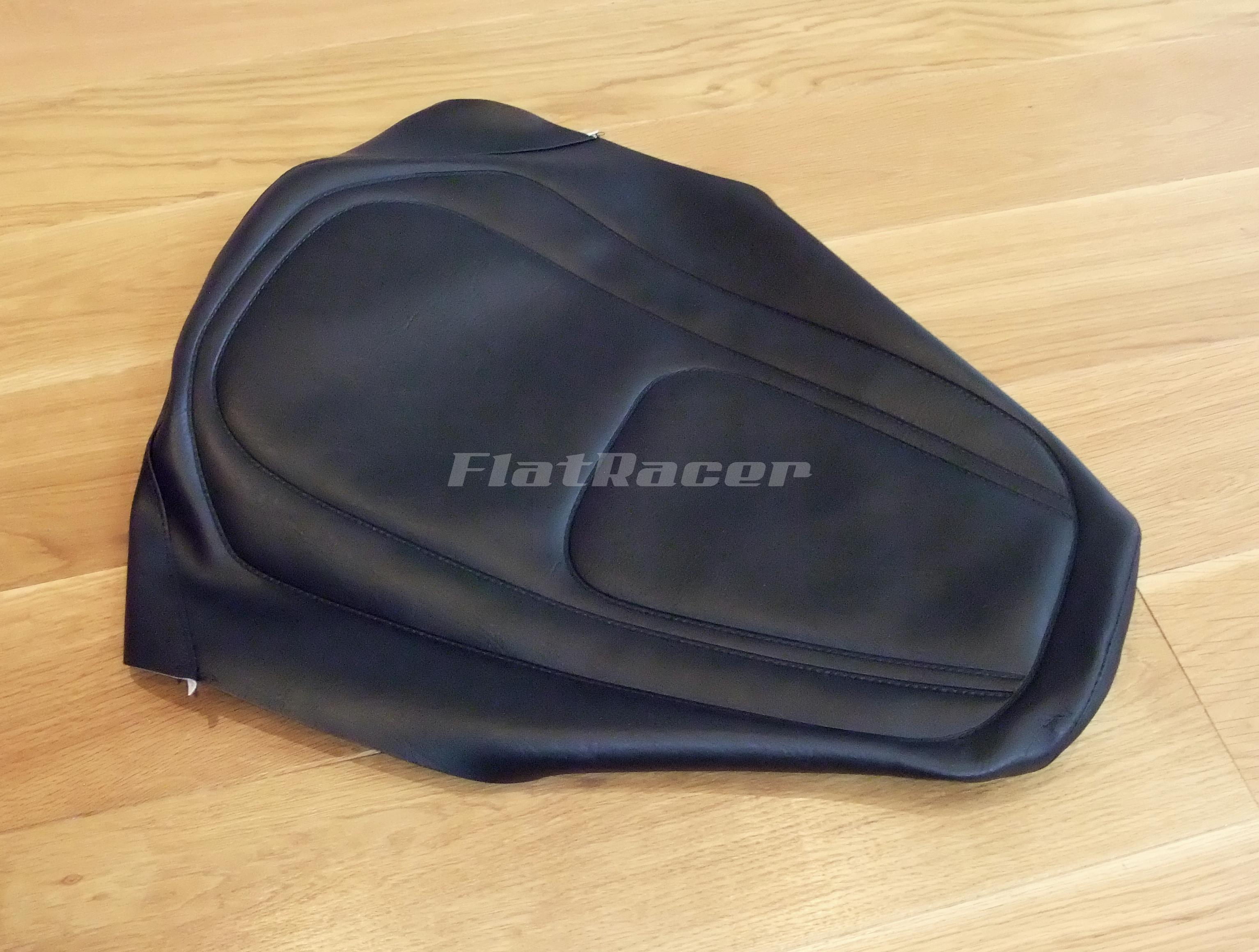 FlatRacer BMW R90S (1973) dual seat replica replacement seat cover - PLAIN PATTERN TYPE