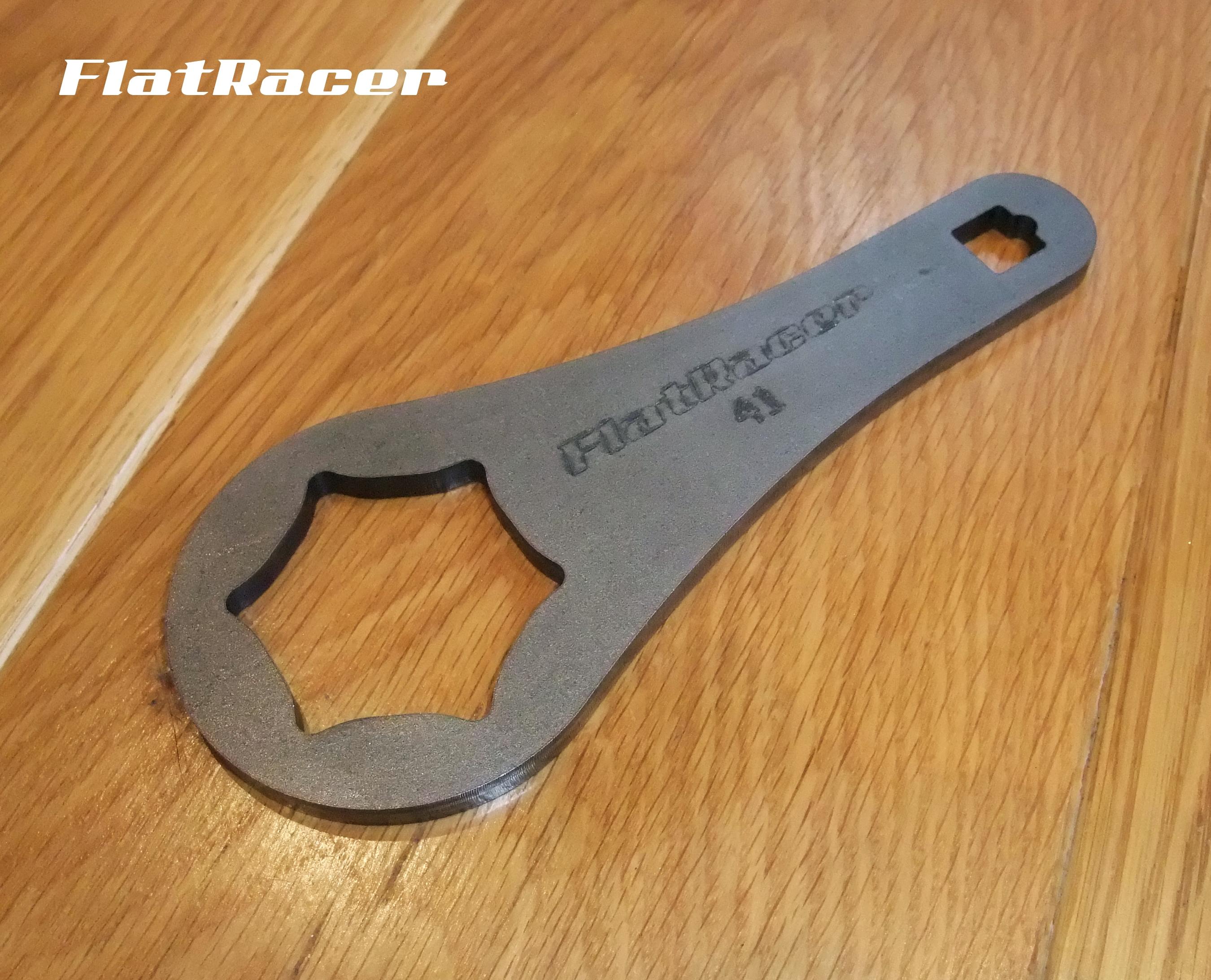FlatRacer BMW Airhead Boxer post 1985 top nuts 41mm spanner tool EBM 111