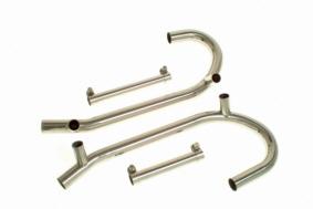 BMW R2v stainless steel exhaust manifold - dual balance pipe
