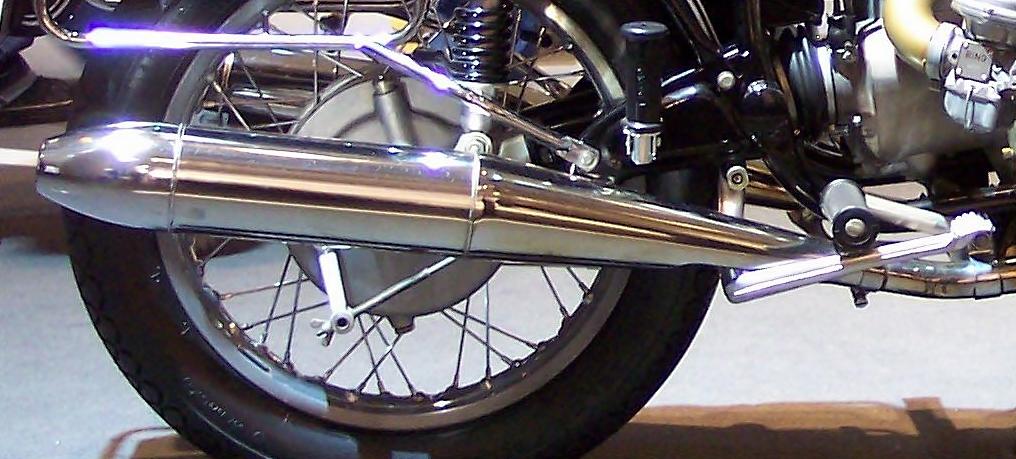 BMW R2v /5 Series exhaust silencers