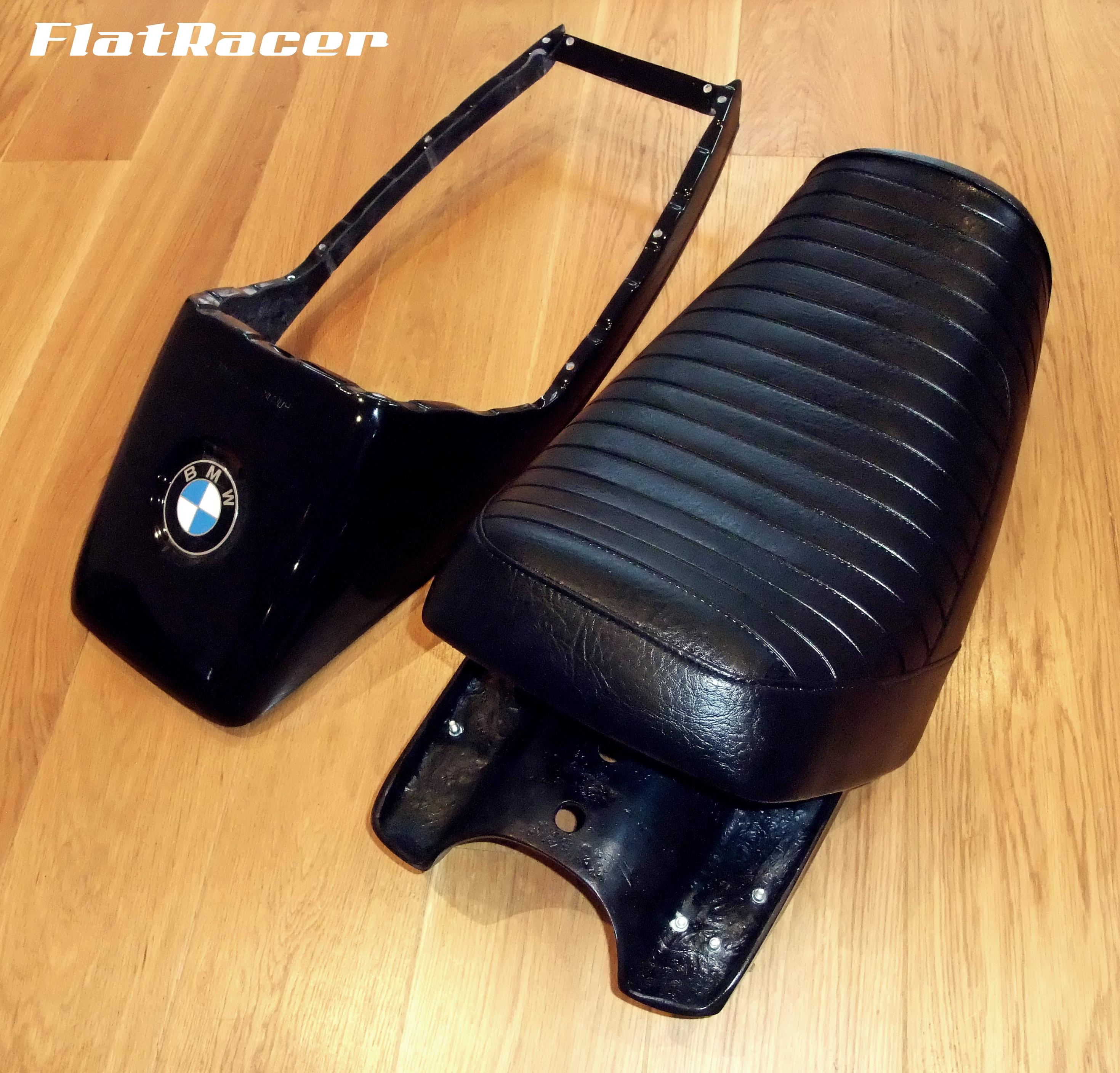 FlatRacer BMW Nardo Sport 1/2 seat - BLACK COWL