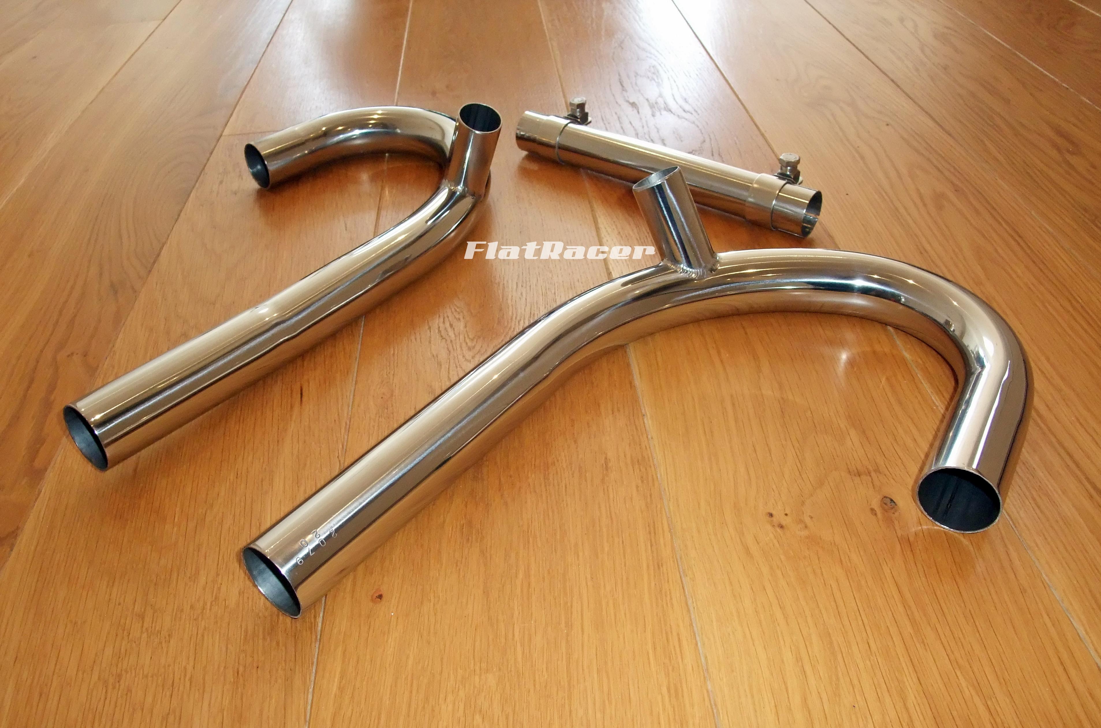 BMW Airhead Boxer Monolever (85-96) stainless steel exhaust manifold set