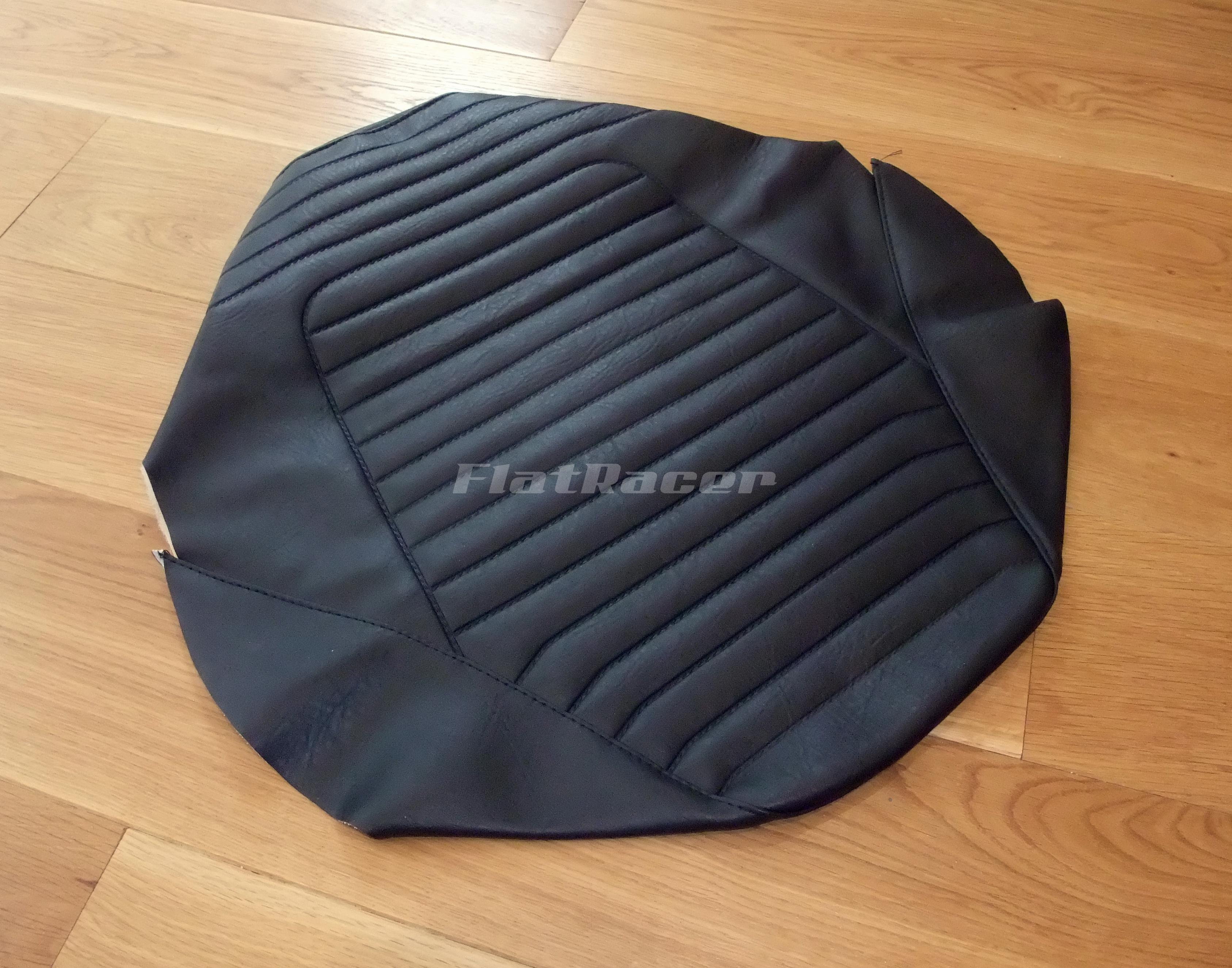 FlatRacer BMW R100 RS 3/4 Solo close replica seat vinyl seat cover - BLACK