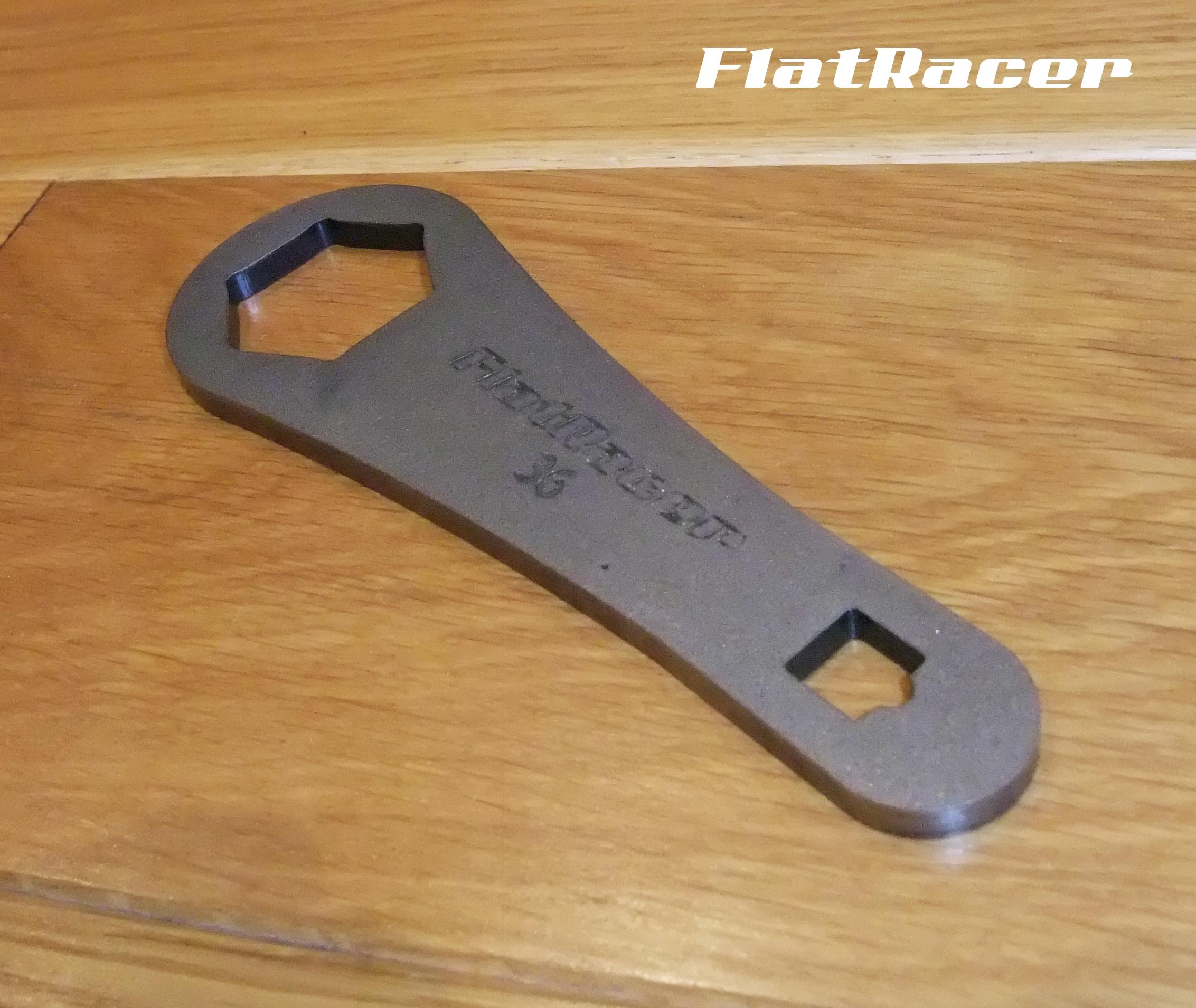 FlatRacer BMW Airhead Boxer steering & top nuts 36mm spanner tool 31-4-850