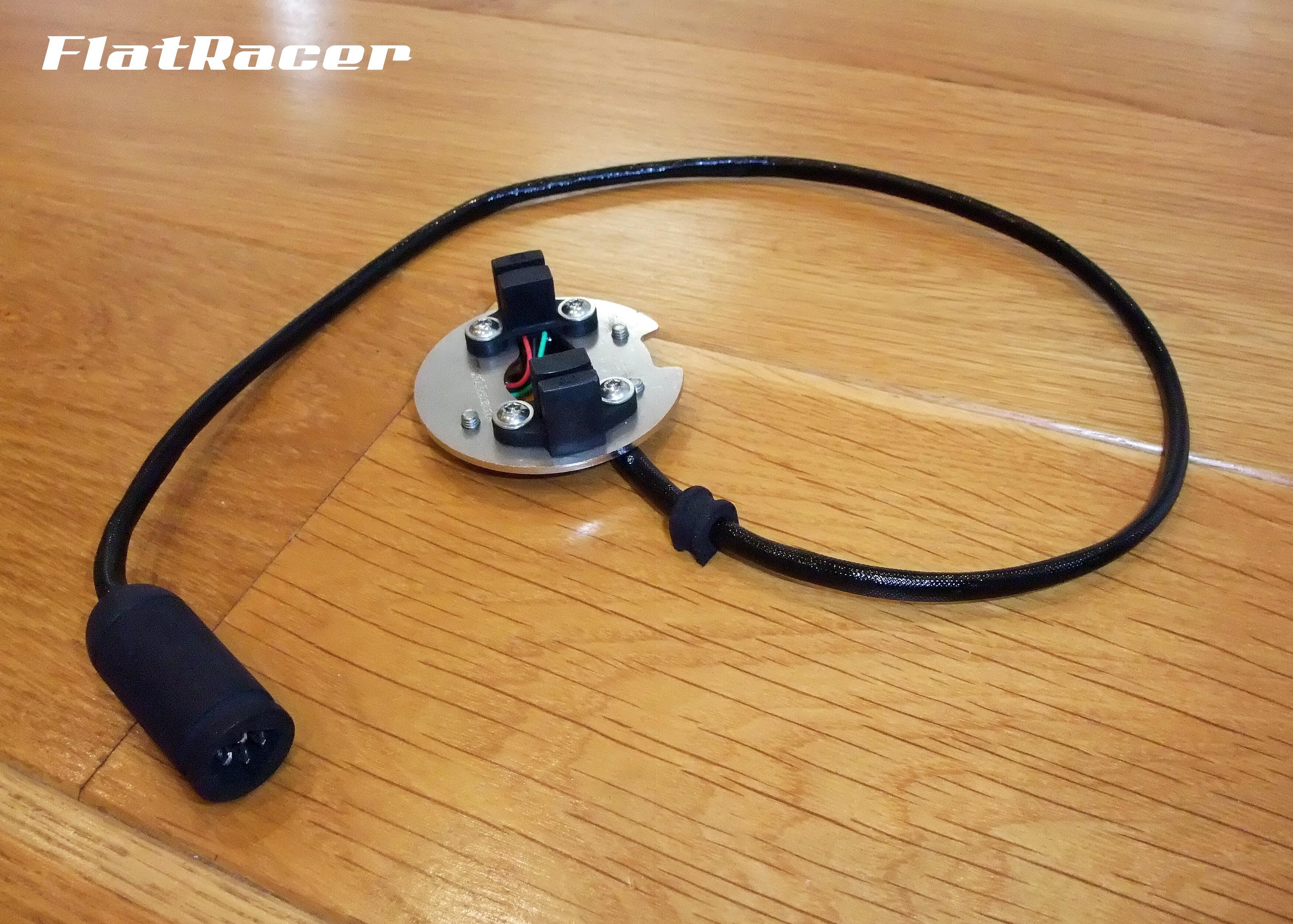 FlatRacer BMW K Series - K100, K1, K1100 (83-96) 4 cylinder ignition trigger - Hall sensor kit - 5 pin connector plug - 12111459033 +12111459028 - side