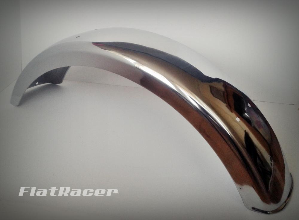 FlatRacer BMW late /7 Series (81-84) stainless steel mudguard combo