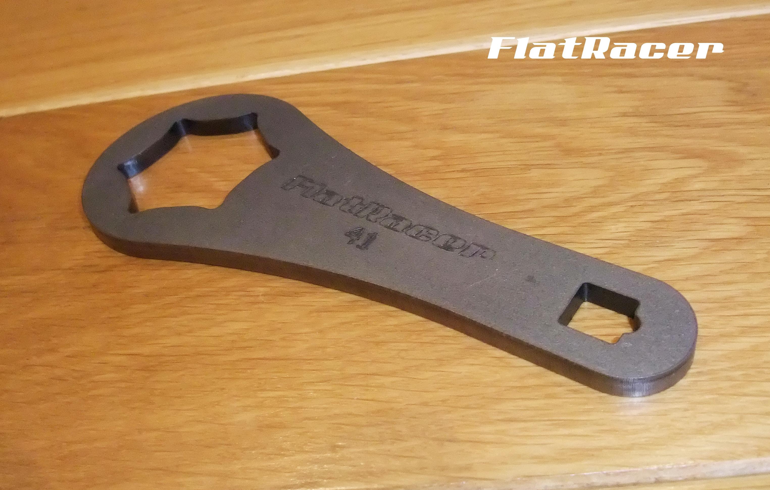 FlatRacer BMW Airhead Boxer post 1985 top nuts 41mm spanner tool EBM 111