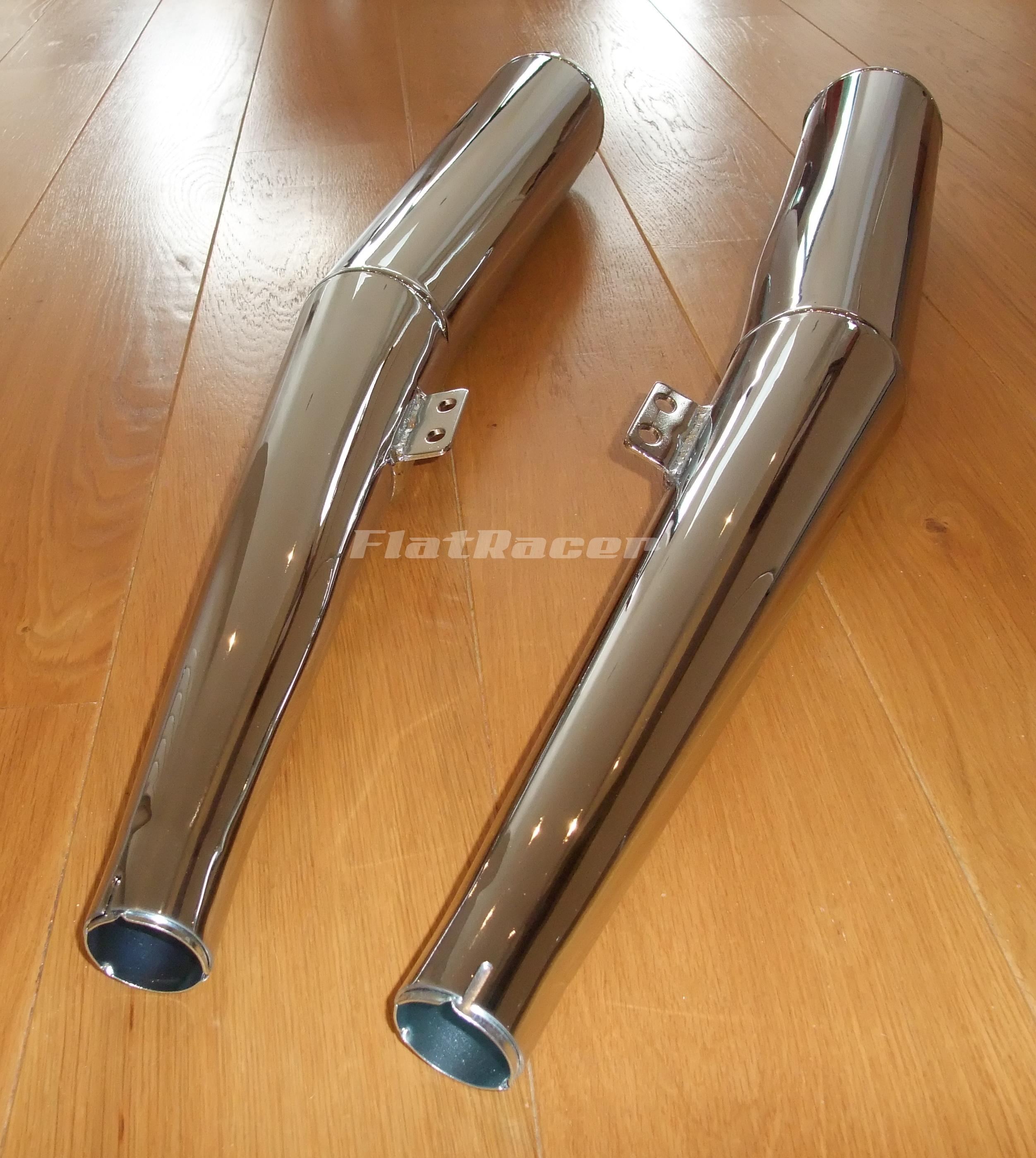 BMW Airhead Boxer R2v /6 & 7 Series replacement exhaust silencers