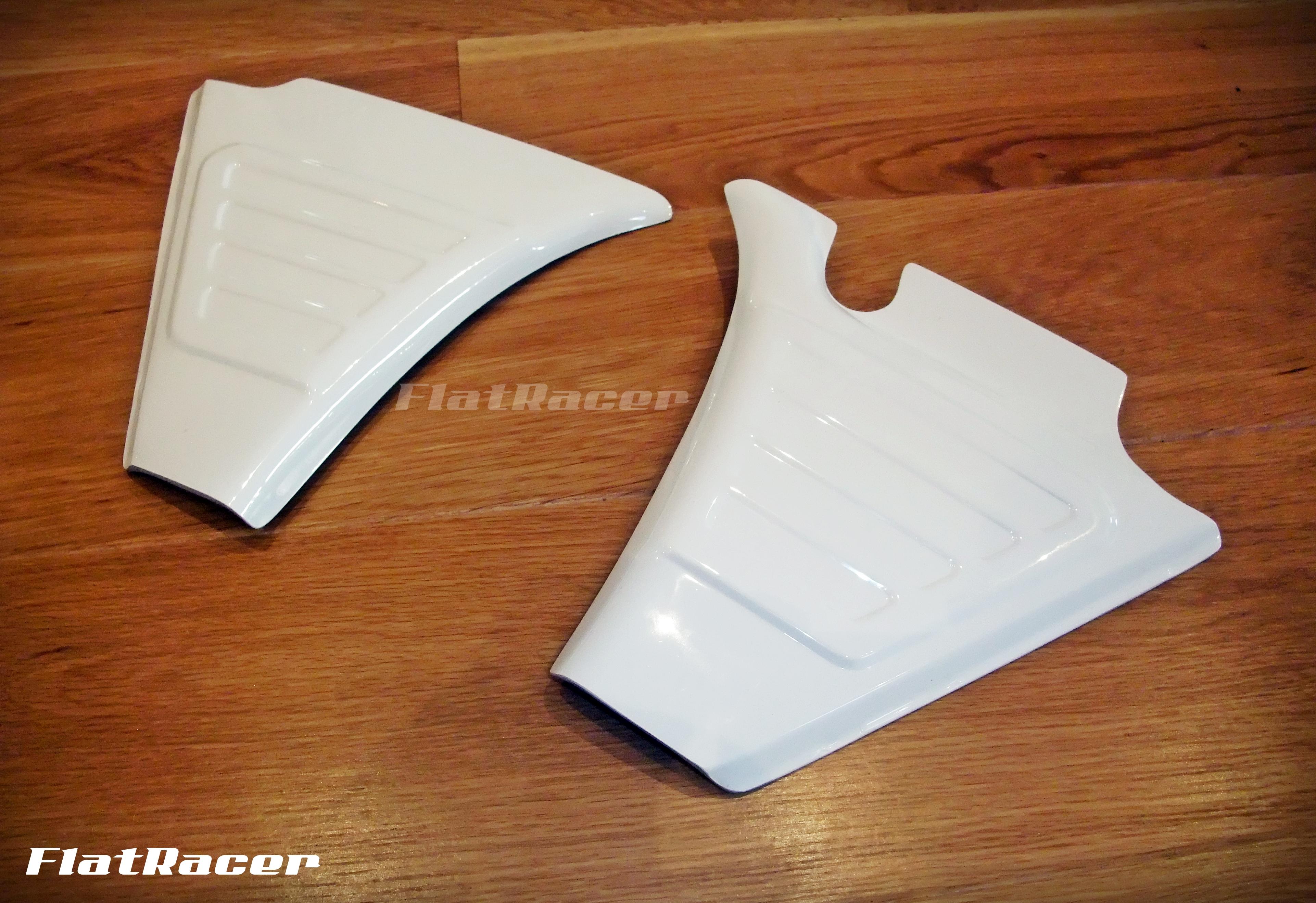 FlatRacer BMW /5 replica fibreglass battery covers / side panels (pair)