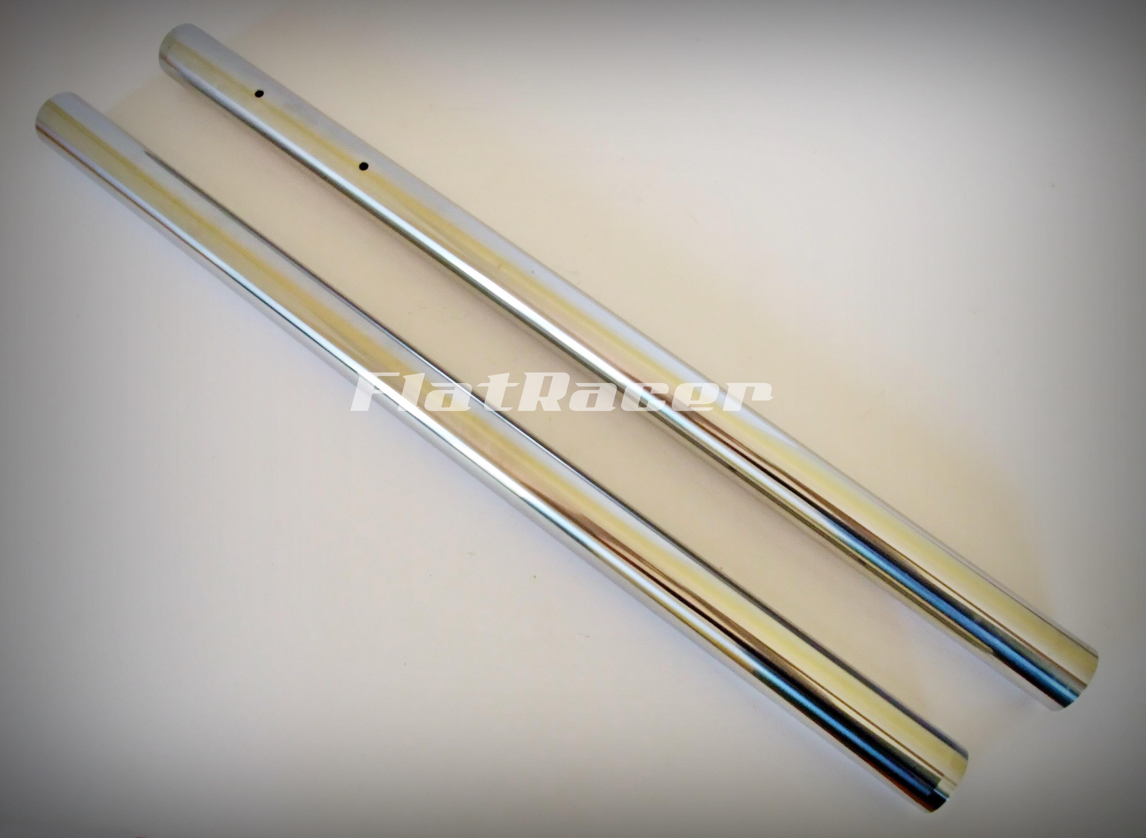 FlatRacer BMW R2v /5, /6 & /7 Series (70-84) hard chrome fork stanchions & seals (pair)