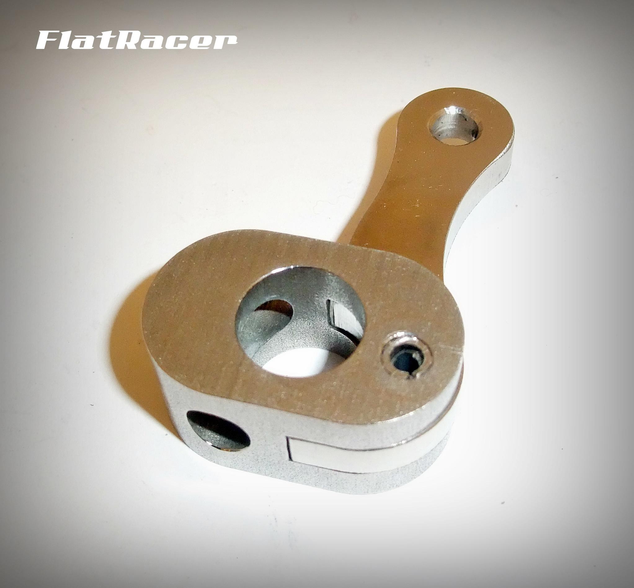 FlatRacer BMW /5 (70-73) Airhead Boxer stainless steel short gear lever