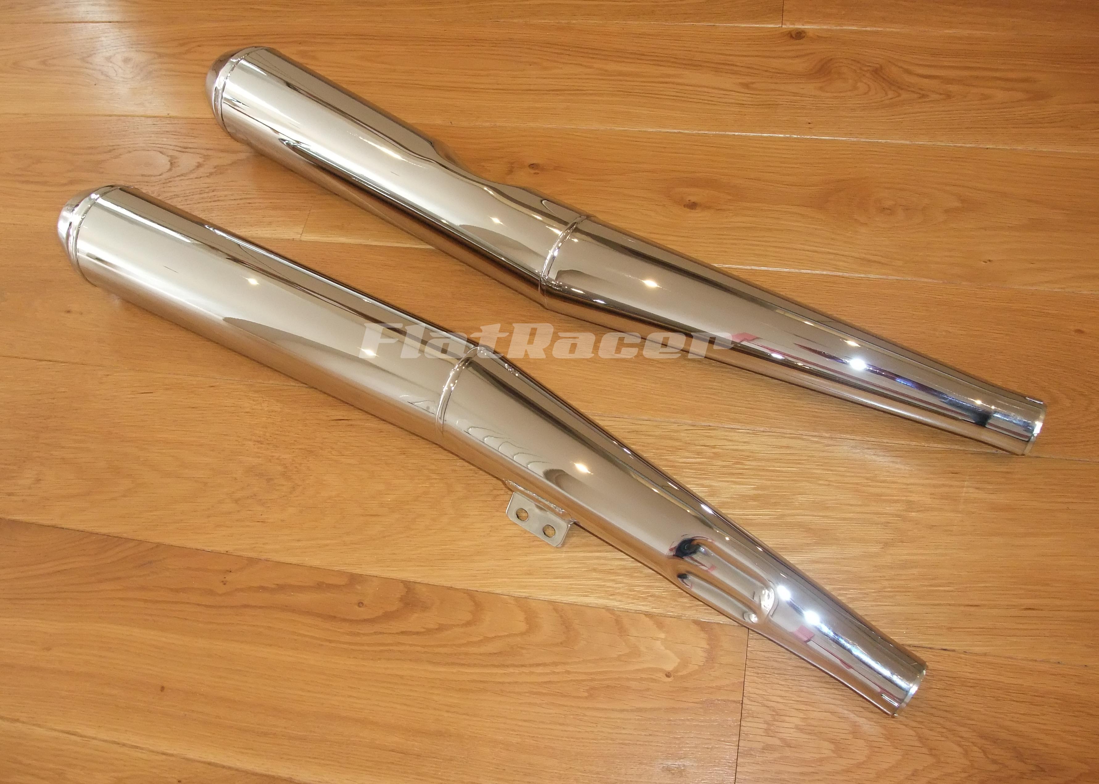 BMW Airhead Boxer R2v /6 & 7 Series replacement exhaust silencers
