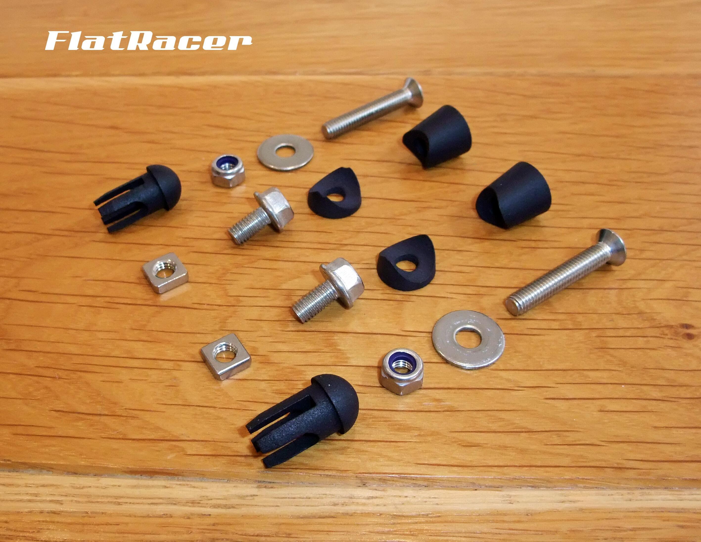 FR BMW R90S & /7 Series seat grab rail and luggage rack mounting fastener & fittings set