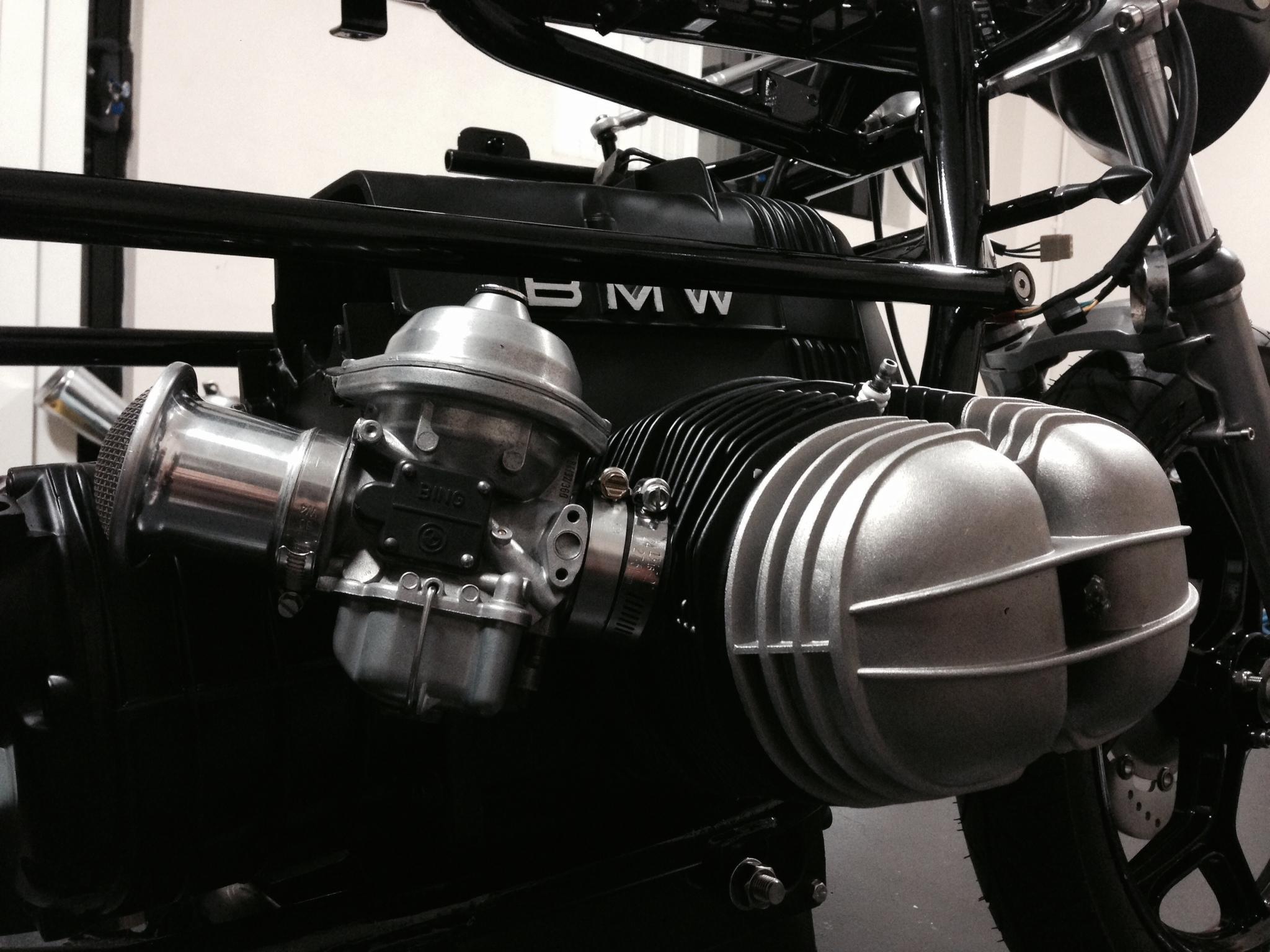 BMW Bing CV 40mm carbs alloy bellmouths - air velocity trumpets