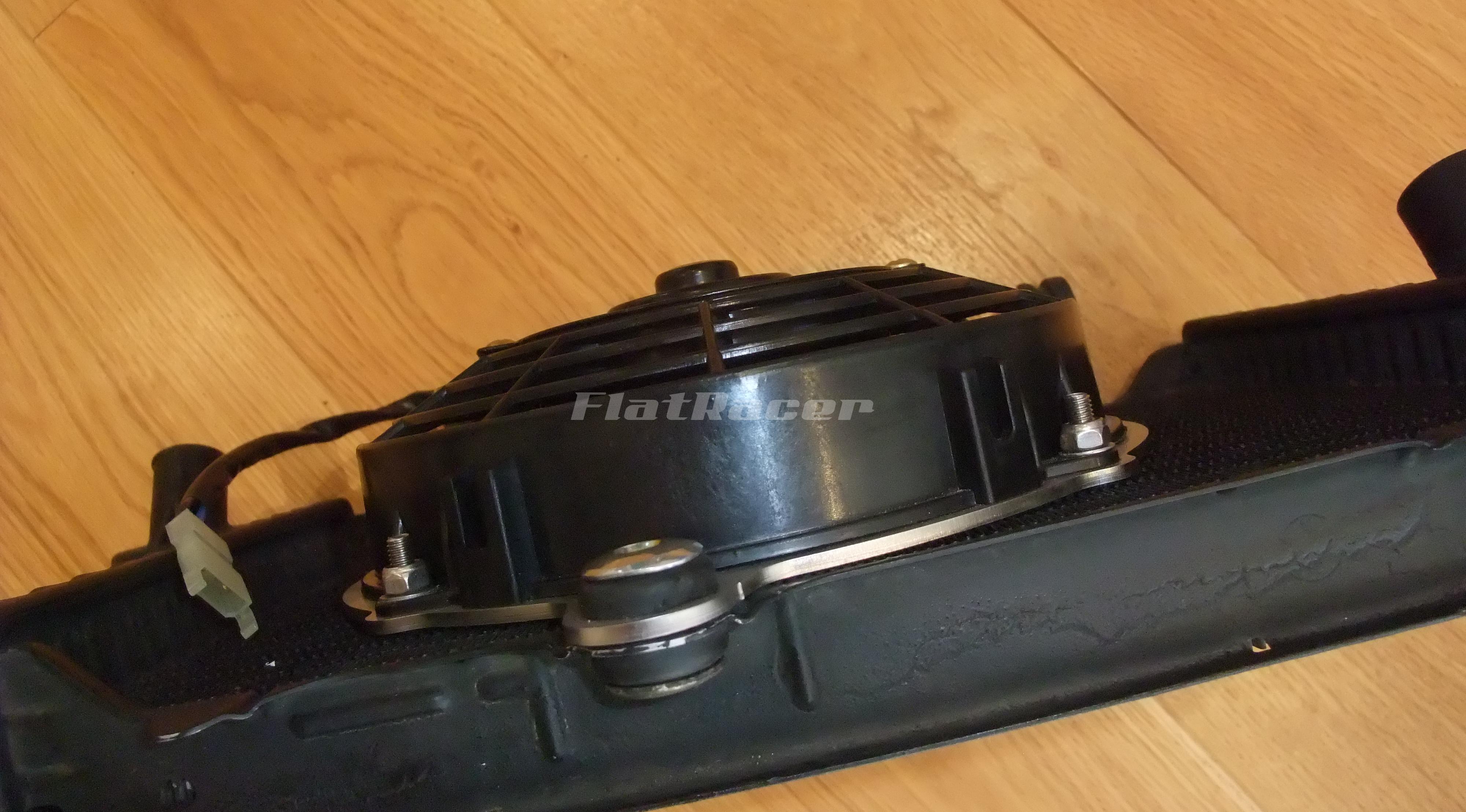 FlatRacer BMW K series radiator Oversize fan kit
