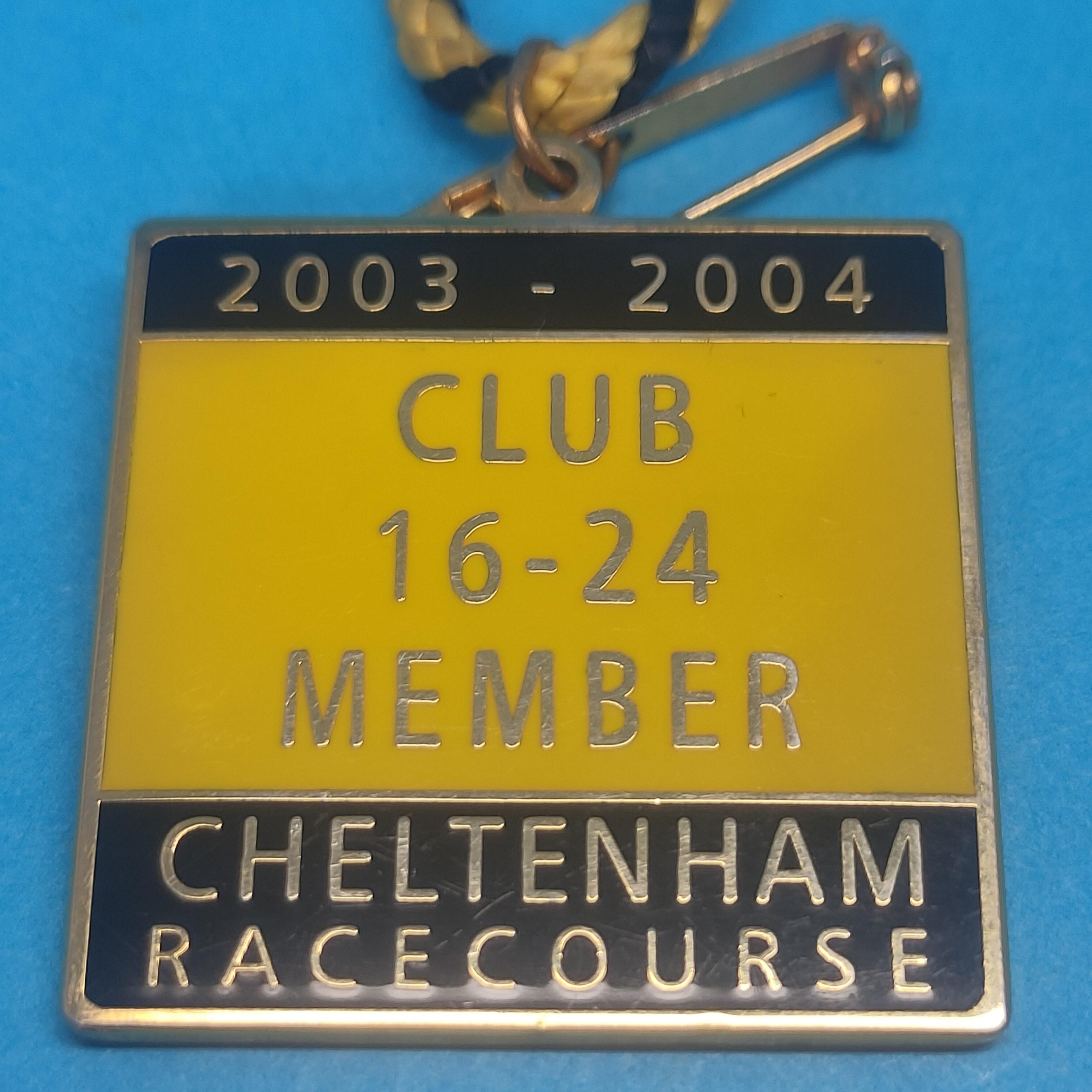 Cheltenham 2003 / 2004 Club 16 to 24