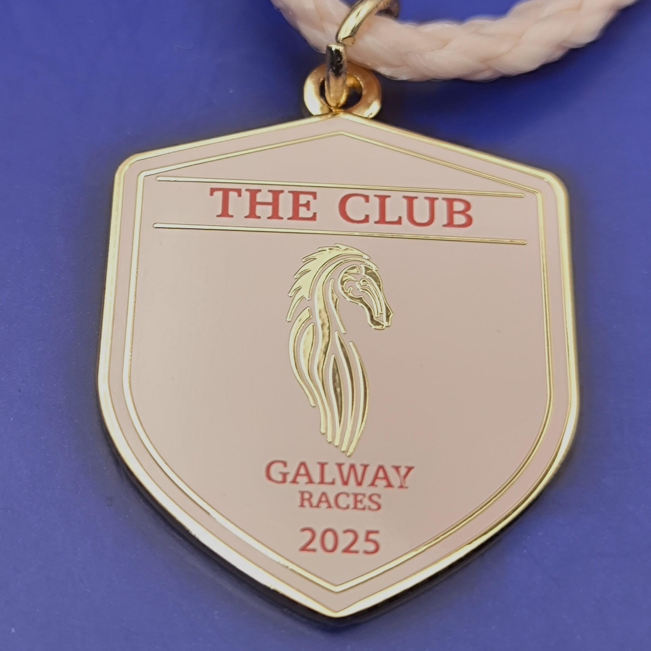 Galway Races Pin Galway Horse Racing Members Badge - 2025