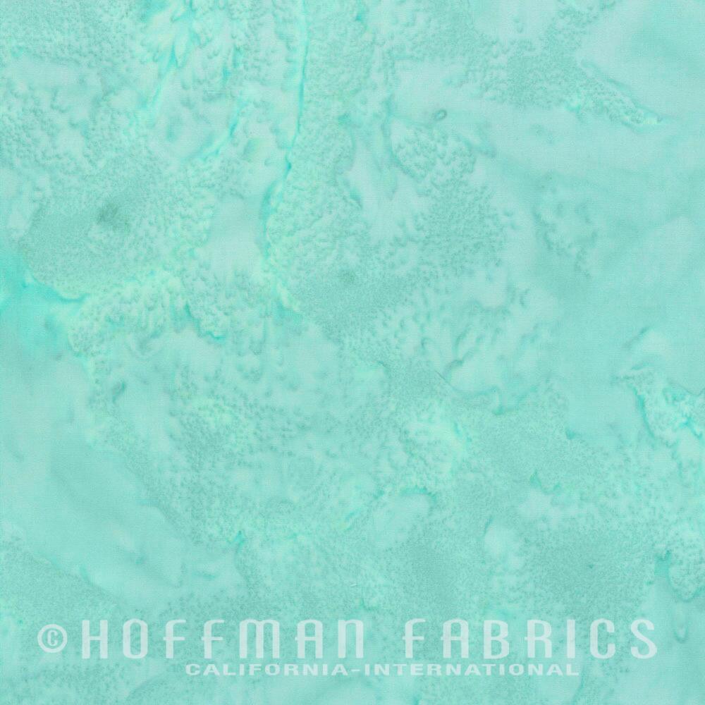 Hoffman batik aqua fabric