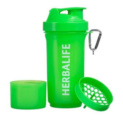 Herbalife Neon Shaker Green