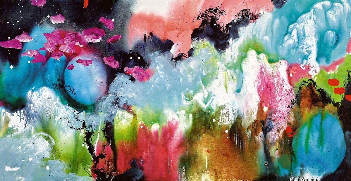 The Universe in Colour by Danielle O'Connor Akiyama-art print ZAKY117
