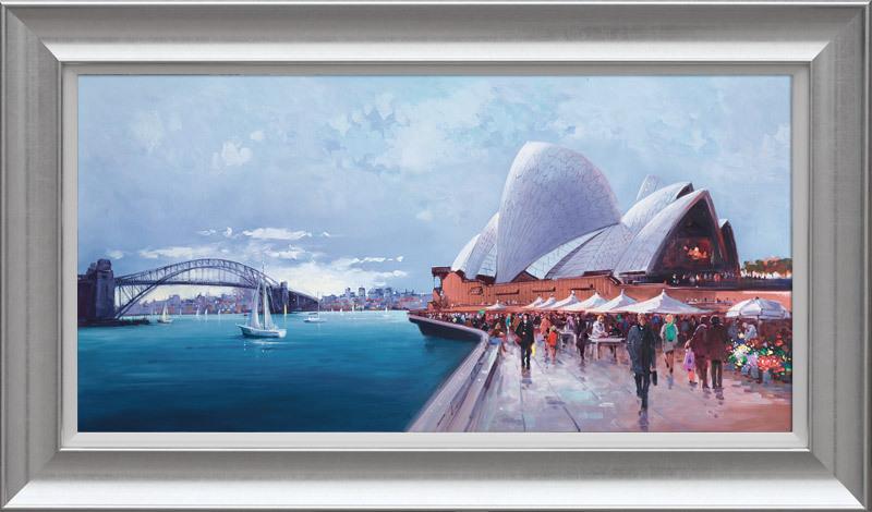 Sydney Harbour by Henderson Cisz - canvas art print ZCIS174