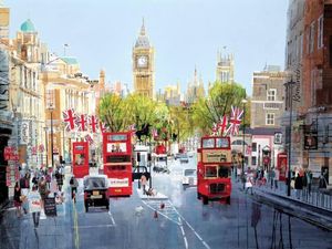 Coronation Street by Tom Butler - Limited Edition art print LBTL076