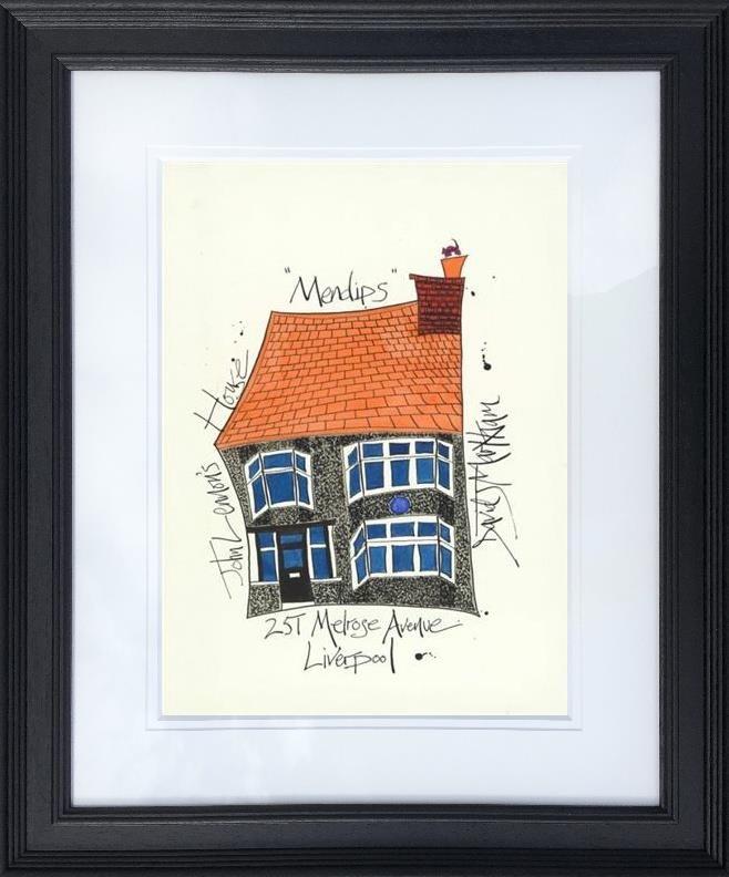 John Lennon's House by Dave Markham - Limited Edition art print DME012